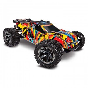 [Traxxas] CB67076-4 solarflare Rustler 4x4,VXL 
