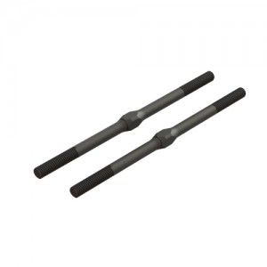 [ARRMA] ARA330716 STEEL TURNBUCKLE, M4 X 85MM BLACK (2) 