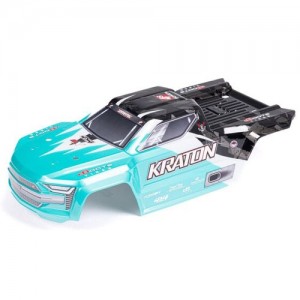 [ARRMA] 1/10 Painted Body, Teal/Black: KRATON 4X4 BLX 