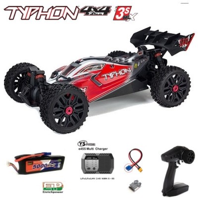 [���ܼ�] ARA4306V3(Ǯ��Ʈ) [ARRMA] 1/8 Ÿ��Ǭ 4X4 V3 3�� �귯������ ���� RTR (���� / ������, ���͸�, ������ ��� ���� Ǯ��Ʈ)