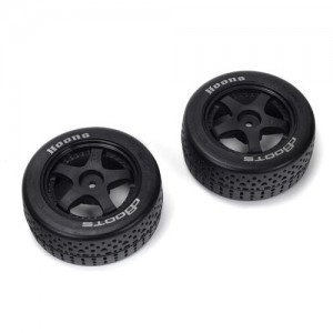 [ARRMA] ARA550096 dBoots Hoons 35/085 2.4 (Silver) Belted 5-Spoke 