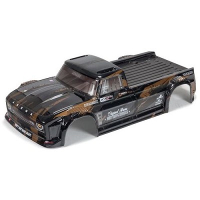 [���ܼ�] ARA414007 [ARRMA] ARA414007 1/8 Finished Body, Black/Gold: INFRACTION