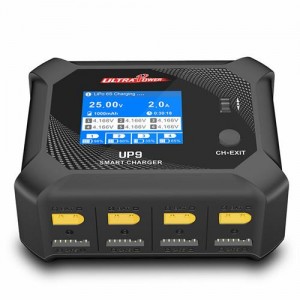 [ULTRA POWER] 4�� ���� ������ UP9 5A X 4ä�� AC/DC Charger DC 50W x4 / AC 100W