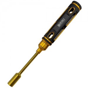 [DETAILS TECH] (Ƽź ��) Classic Nut Drivers Set - Black Gold 1pc Big Handle 8.0mm 