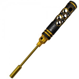 [DETAILS TECH] (Ƽź ��) Classic Nut Drivers Set - Hexagon Honeycomb Black Gold 1pc 5.5mm 