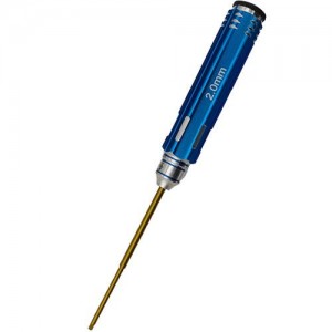 [DETAILS TECH] Classic Allen Wrench Set - C Blue 1pcs Hex 2.0mm 
