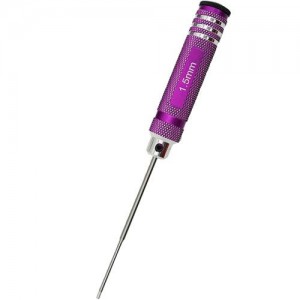 [DETAILS TECH] HSS Allen Wrench Set - Purple 1pcs Hex 1.5mm 