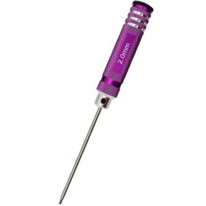 [DETAILS TECH] HSS Allen Wrench Set - Purple 1pcs Hex 2.0mm 