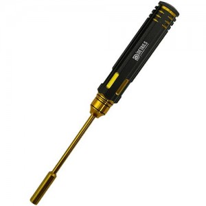 [DETAILS TECH] Classic Nut Drivers Set - A Black Gold 1pcs Box 4.0mm 