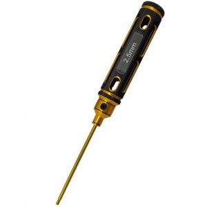 [DETAILS TECH] (Ƽź ��) Allen Wrench - Black Gold Big Handle (2.5 x 180mm) 