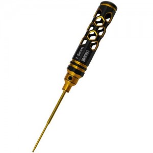 [DETAILS TECH] (Ƽź ��) Allen Wrench - Hexagon Honeycomb Black Gold (1.5 x 180mm) 