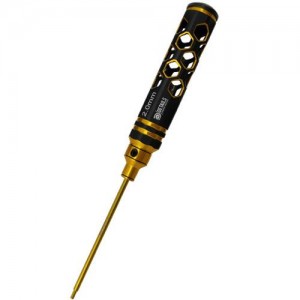 [DETAILS TECH] (Ƽź ��) Allen Wrench - Hexagon Honeycomb Black Gold (2.0 x 180mm) 