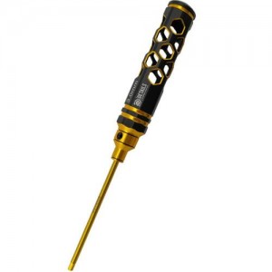 [DETAILS TECH] (Ƽź ��) Allen Wrench - Hexagon Honeycomb Black Gold (3.0 x 180mm) 