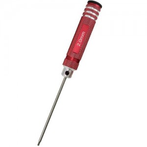 [DETAILS TECH] (HSS ��) Allen Wrench - Break Red (2.0 x 180mm) 