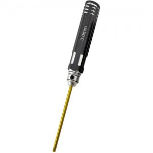 [DETAILS TECH] (HSS ��) Allen Wrench - B Black (3.0 x 180mm) 