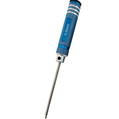 [���ܼ�] DTT11026D [DETAILS TECH] (HSS ��) Allen Wrench - Break Blue (3.0 x 180mm)
