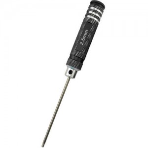 [DETAILS TECH] (HSS ��) Allen Wrench - Break Black (2.5 x 180mm) 