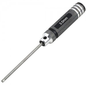 [DETAILS TECH] (HSS ��) Allen Wrench - Break Black (3.0 x 180mm) 