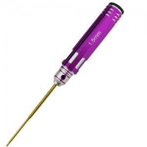 [DETAILS TECH] (Ƽź ��) Allen Wrench - Purple (Hex 1.5 x 180mm) 