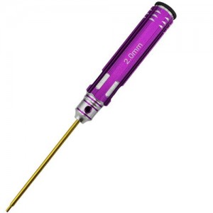 [DETAILS TECH] (Ƽź ��) Allen Wrench - Purple (Hex 2.0 x 180mm) 