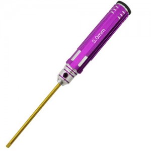 [DETAILS TECH] (Ƽź ��) Allen Wrench - Purple (Hex 3.0 x 180mm) 