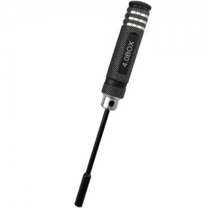 [DETAILS TECH] (HSS ��) Nut Drivers - Black (4.0 x 180mm) 