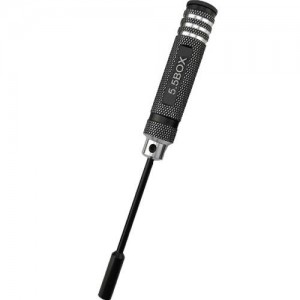 [DETAILS TECH] (HSS ��) Nut Drivers - Black (5.5 x 180mm) 