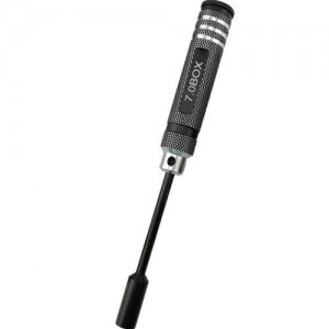 [DETAILS TECH] (HSS ��) Nut Drivers - Black (7.0 x 180mm) 