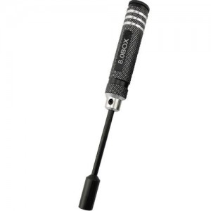 [DETAILS TECH] (HSS ��) Nut Drivers - Black (8.0 x 180mm) 