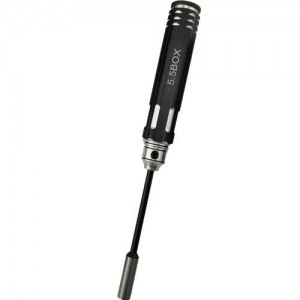 [DETAILS TECH] (HSS ��) Nut Drivers - Black A (5.5 x 180mm) 