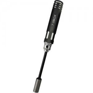 [DETAILS TECH] (HSS ��) Nut Drivers - Black A (7.0 x 180mm) 