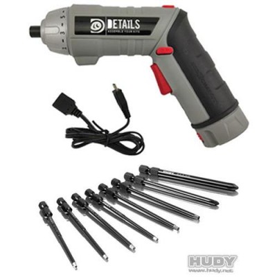 [���ܼ�] DTT01001-HDSET [DETAILS TECH] (���� ���� HUDY �� ��Ʈ �޺�) Power Electric Driver HUDY SET OF POWER TOOL TIPS 2.0, 2.5, 3.00MM 4.0, 5.8 PHILLIPS