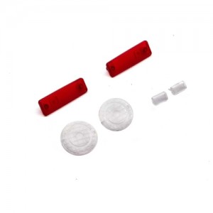 [Axial] AXI230035 Headlight Tail Light Lense Early Bronco: SCX10 III 