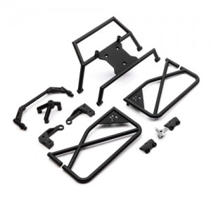 [Axial] AXI230036 Doors and Tire Carrier, Early Bronco: SCX10 III 