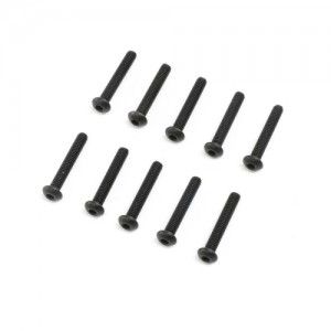 [TEAM LOSI] Button Head Screws, M2.5 x 16mm (10) 