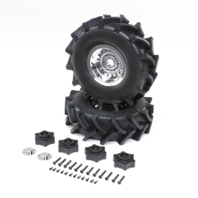 [���ܼ�] LOS44003 [TEAM LOSI] D&D Paddy Tire w/Foam, Premount (2): LMT Mega - �����Ǹ�
