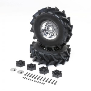 [TEAM LOSI] D&D Paddy Tire w/Foam, Premount (2): LMT Mega - �����Ǹ� 