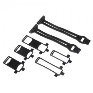 [TEAM LOSI] Battery Straps, Low CG Battery Tray: LMT Mega 