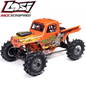 [TEAM LOSI] 1/8 LMT 4WD Solid Axle Mega Truck Brushless RTR, Bog Hog ���͸�, ������ ����