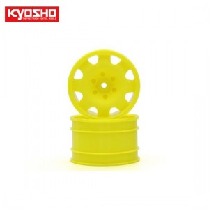 [KYOSHO] 8SP Wheel 50mm (Yellow/2pcs/Optima Mid) 