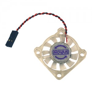 [Novak Electronics] AN5648 Clear Cooling Fan: 30x30x6mm - JST Plug 