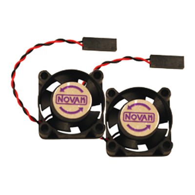[���ܼ�] AN5651 [Novak Electronics] AN5651 Black Cooling Fan 25x25x10mm - JST plug (2-pack)