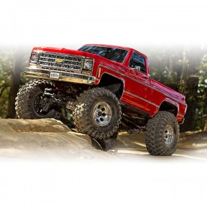 [Traxxas] 1/10 TRX-4 Scale and Trail Crawler with 1979 Chevrolet K10 Truck Body Red ������, ���͸� ������