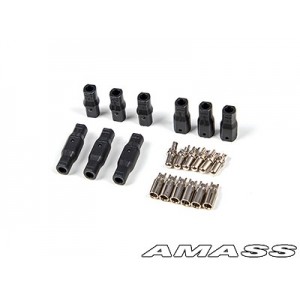 [AMASS] SH40U 3Pin Connector for Motor ESC (G4.0/6 Pair) 