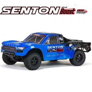 [ARRMA] 1/10 SENTON 4X2 BOOST MEGA 550 Brushed Monster Truck RTR, BLUE 