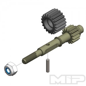 [MIP] 20070 - Race TopShaft & Idler Gear Set, Losi Mini-T/B 2.0 & Mini JRX2 