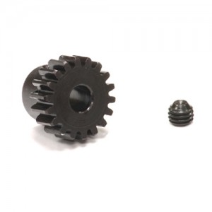 [INTEGY] C23775 HD Billet 32 Pitch, MOD 0.8 Steel Pinion 20T for BL Applications w/ 5mm Shaft 