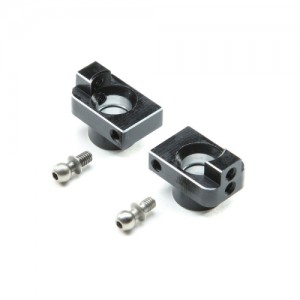 [TEAM LOSI] Hub Set Rear, Aluminum: Mini-T 2.0, Mini-B 