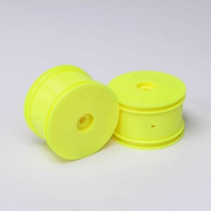 [TEAM LOSI] Rear Wheel, Yellow (2): Mini-B 