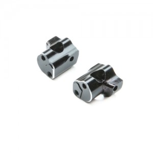 [TEAM LOSI] Caster Block, 0 Degree L/R Aluminum: Mini-T 2.0, Mini-B 